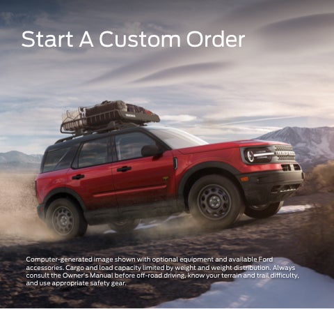 Start a custom order | Williams Ford of Sayre in Sayre PA